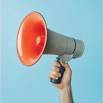 megaphone speaker on communication