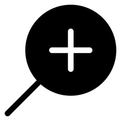 Obraz premium zoom in icon