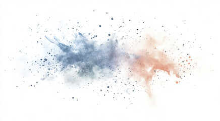 Watercolor art background. red pink and purple blue watercolor backdrop empty space for text, banner, presentation or product display graphic design