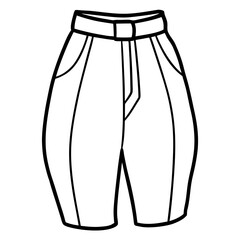 High Waist Beauty Sketch