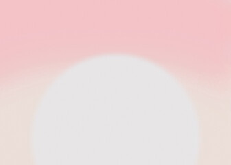 Pink, Orange and White Abstract Pastel Radial Gradient Background with Grain
