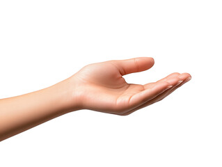 A hand holds an unseen object against black background, study in mystery and anticipation