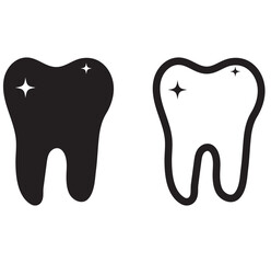 Print Tooth icon. Dental clinic logo. Human teeth vector illustration. Blue dentistry logotype. Oral hygiene concept. Dentist sign. Molar tooth enamel symbol.  1176