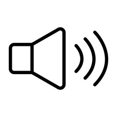 Volume Vector Line Icon Design