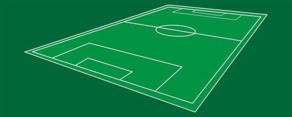 Football field liner icon, Football field  playground vector illustration, soccer design, Top view of football game field with  green background and white lines. soccer field. vector textures. eps10  © jonty7