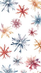 Delicate floral design with vibrant colors.