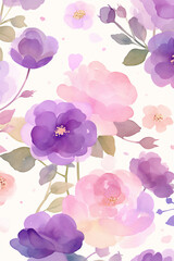 Naklejka premium Rose Petal Minimal Tone Tags rose purple mini