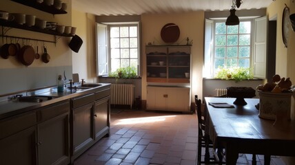 A Timeless Kitchen Design with a Focus on Space and Simplicity