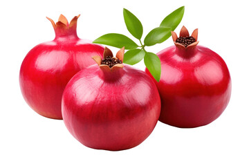 Pomegranate on a transparent background