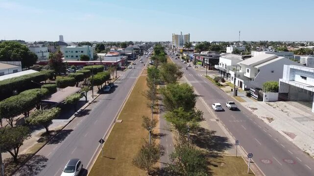 Centro de Sinop, Mato Grosso, Brasil