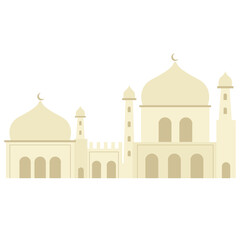 Mosque Islamic Vector Illustration
