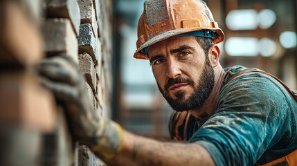 A man working on a construction site.