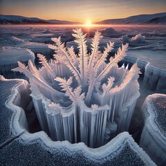 Frostbite Cracks &ndash; Resembling frost formations with delicate b