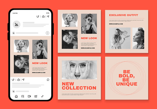 Fashion Social Media Post Template
