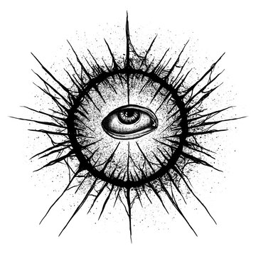 dark eyeball, circle eyes