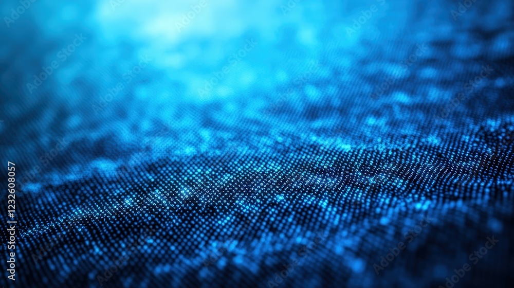 Poster blue abstract background featuring a smooth blur effect for design and artistic projects