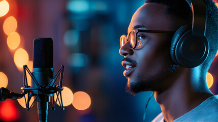 live-streaming an episode while interacting with viewers through a chat window on a monitor 