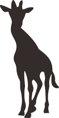 Giraffe Silhouette