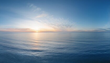 Naklejka premium sunrise over the sea