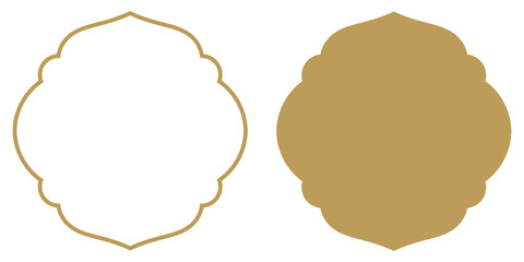 Aesthetic Islamic textbox elements