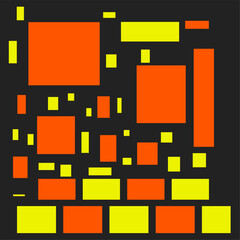 abstract background with squares