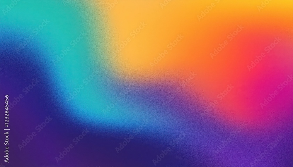 Poster stirring abstract blurred grainy gradient background texture an exploration of shifting colors and t