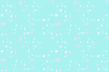 Seamless abstract pattern.Blue background with watercolor spots.