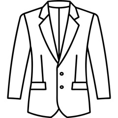 Modern Tailored Suit Illustrations
