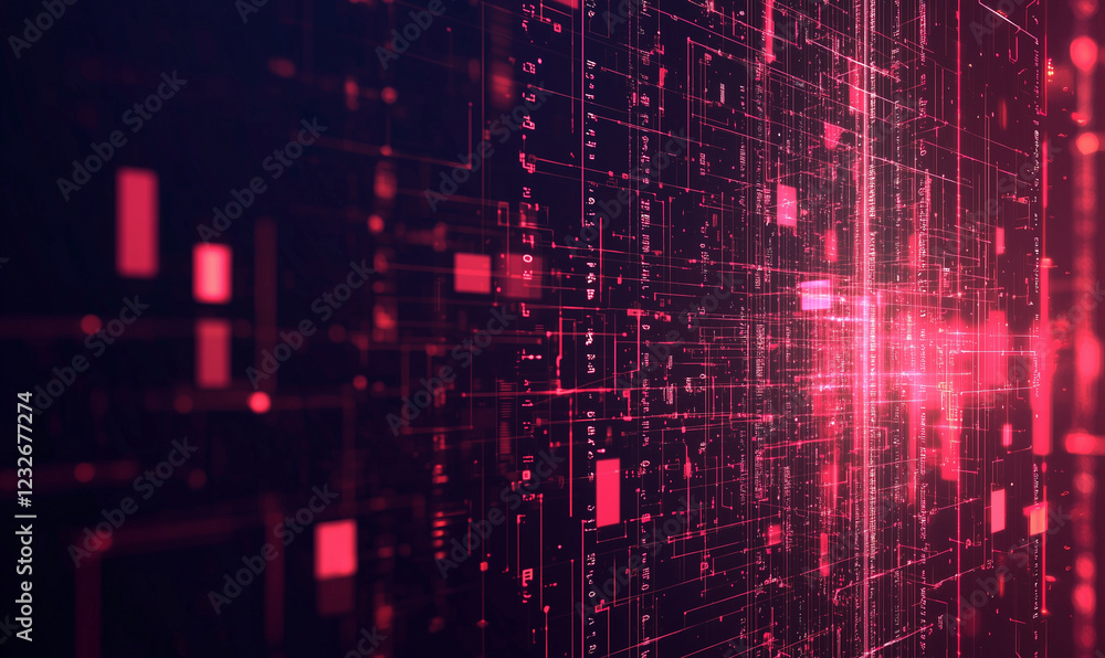 Poster revolutionizing supply chain management through advanced data visualization techniques in digital wo