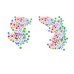 Colorful Vector Spot Polkadot