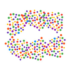 Colorful Vector Spot Polkadot