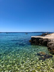 Srebrna Uvala beach in Croatia