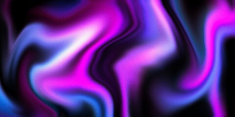 Abstract Fluid Gradient Waves Flow with Smooth Flowing Pattern
