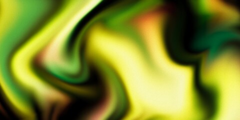 Abstract Fluid Gradient Waves Flow with Smooth Flowing Pattern
