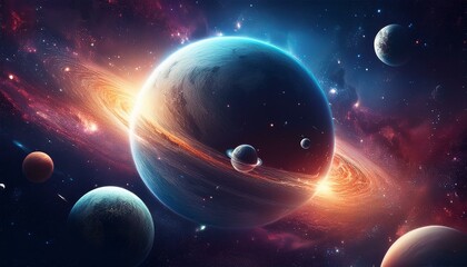 Obraz premium planet in space