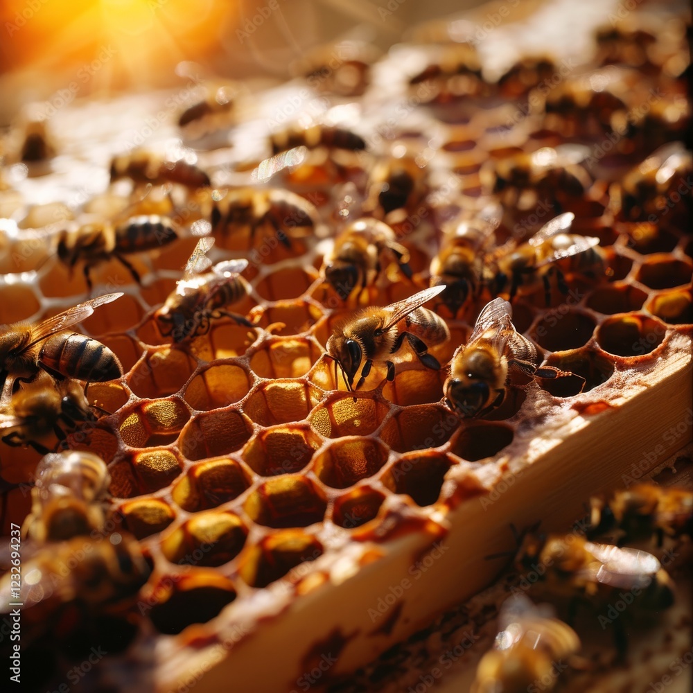 Poster innovative robotic temperature control technology in beehive for enhanced beekeeping efficiency and 