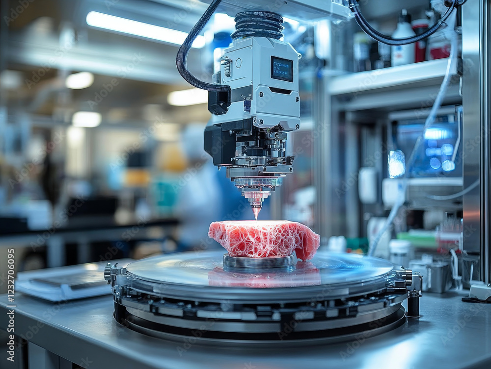 Poster 3d printing artificial cartilage in lab setting