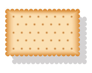 biscuit cookies single vector design. biscuit cookies sign. isolated symbol illustration