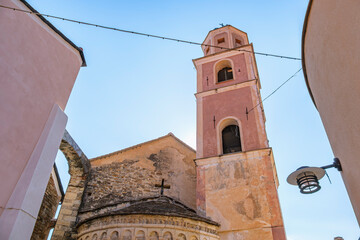 Kirche Santa Maria Assunta, Diano Castello, Ligurien, Italien