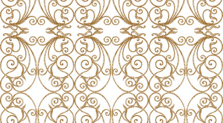 Seamless vintage pattern of hand drawn decorative ornate design elements, background, paper, wallpaper, textile, vector illustration