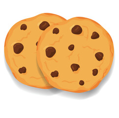 biscuit cookies set vector design. biscuit cookies sign. isolated symbol illustration