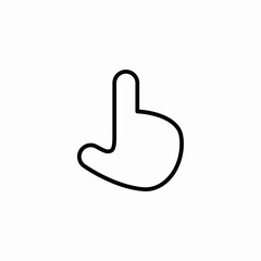 selection cursor icon sign vector