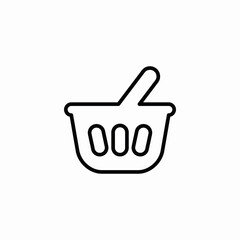 shopping basket icon sign vector