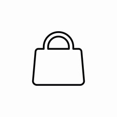 square purse icon sign vector