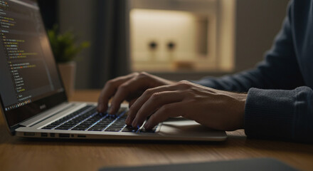 パソコンで作業している人