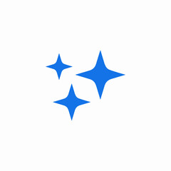 sky night star icon sign vector