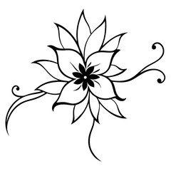 Floral decorative elements
