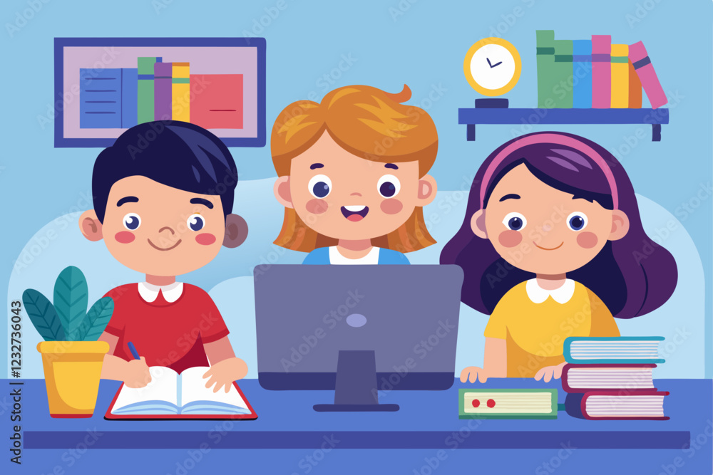 Poster children leaning coding basics
