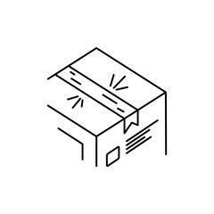 Duct Tape with Connected Items Outline icon connecting items.