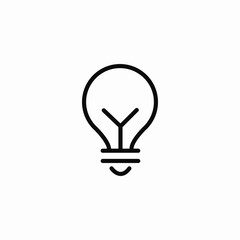 Obraz premium bright idea icon sign vector
